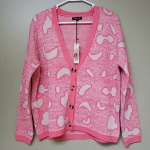 Bright Pink Comfy Cardigan
